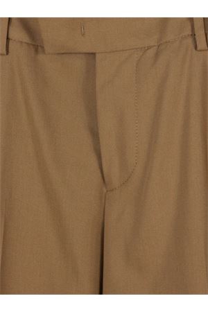 Tailored brown cotton trousers PT TORINO | CDVSEAZ00STDSD820060